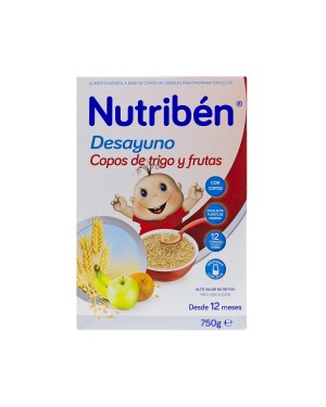DESAYUNO COPOS DE TRIGO Y FRUTAS 750g