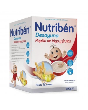 DESAYUNO PAPILLA TRIGO Y FRUTAS 600g