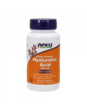 Hyaluronic Acid, Double Strength 100mg Veg Caps
