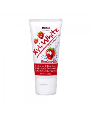 Xyli White Strawberry Splash Toothpaste for Kids
