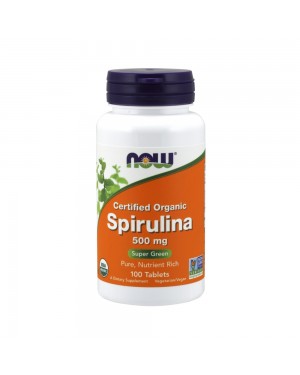 Spirulina 500 mg Tablets, Organic