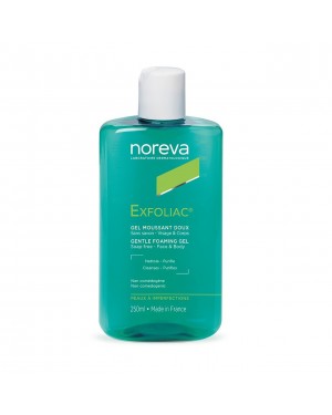 NOREVA EXFOLIAC GENTLE FOAMING GEL SOAP 250ML